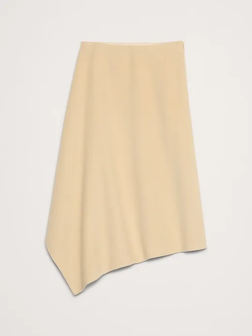 Splittable Wool-Blend Midi Skirt sold by Banana Republic product image thumbnail 4