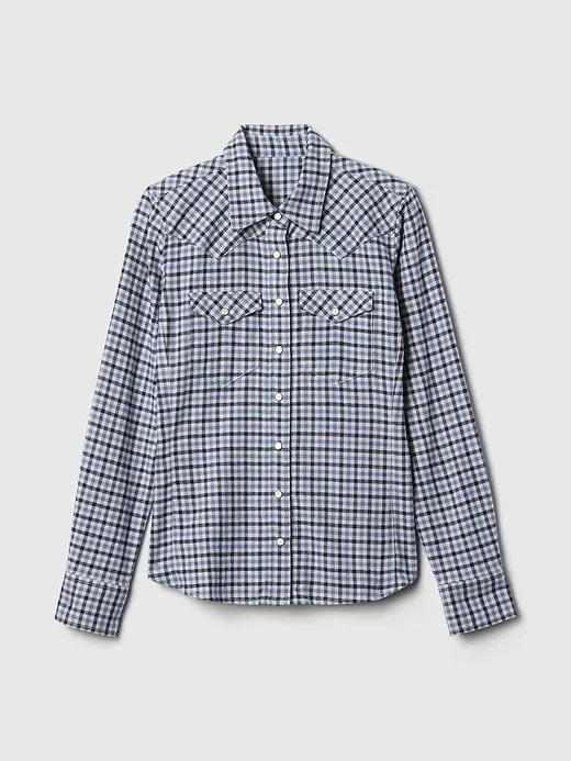 Flannel Western Shirt sold by GAP product image thumbnail 5