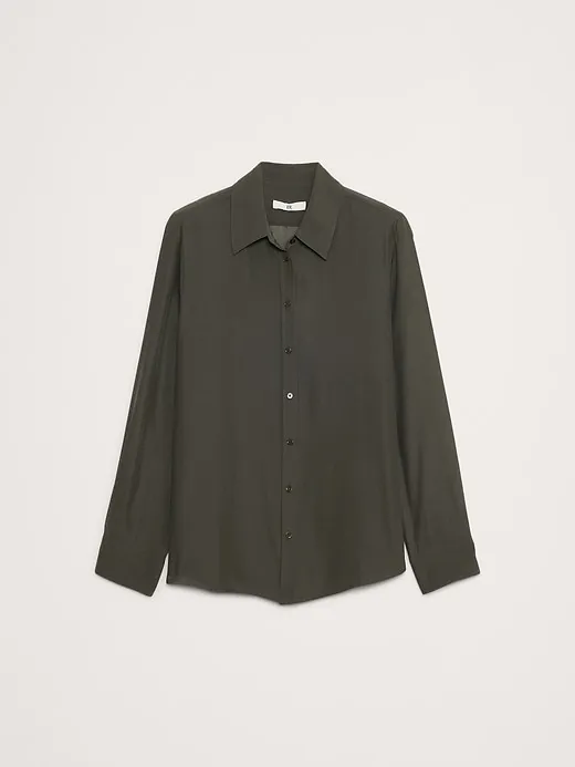 The Perfect Silk Shirt sold by Banana Republic product image thumbnail 4