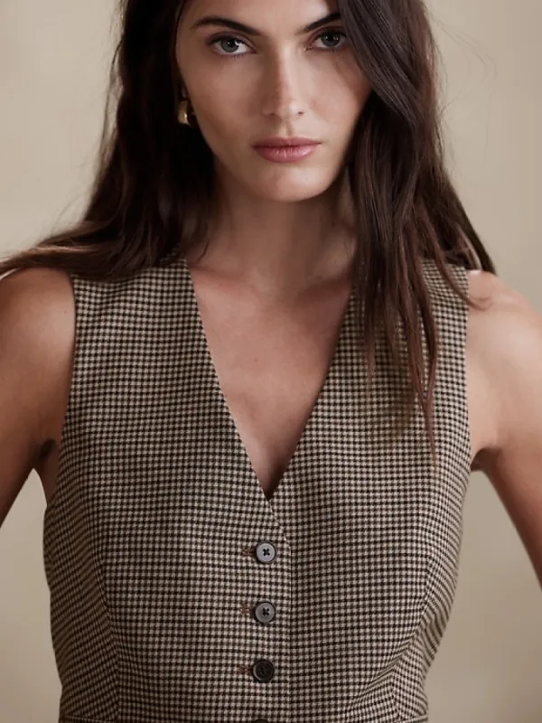 Siena Italian Wool Vest sold by Banana Republic