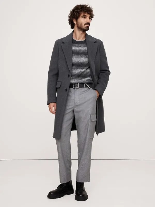 Brushed Stripe Sweater sold by Banana Republic