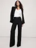High-Rise Wide-Leg Flare Flannel Pant sold by Banana Republic