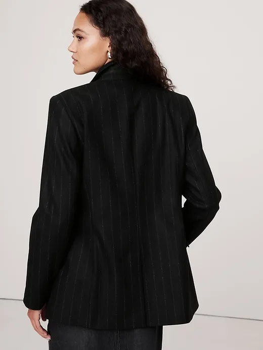 Hourglass Italian Flannel Blazer sold by Banana Republic product image thumbnail 2