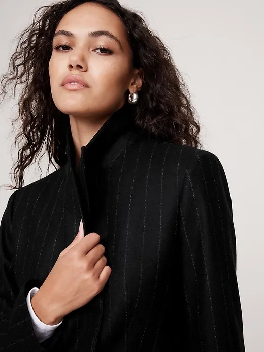 Hourglass Italian Flannel Blazer sold by Banana Republic product image thumbnail 3