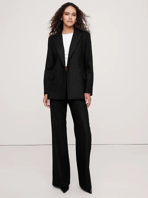 Hourglass Italian Flannel Blazer sold by Banana Republic product image thumbnail 5