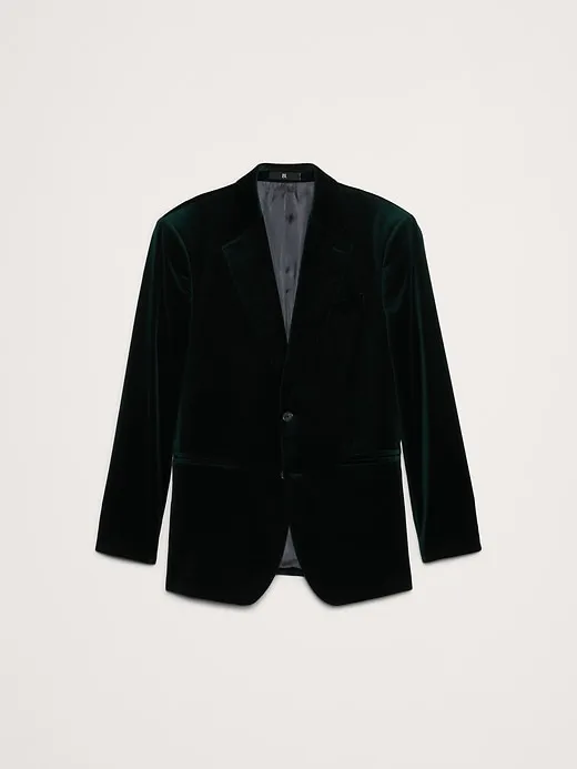 Velvet Suit Jacket sold by Banana Republic product image thumbnail 4