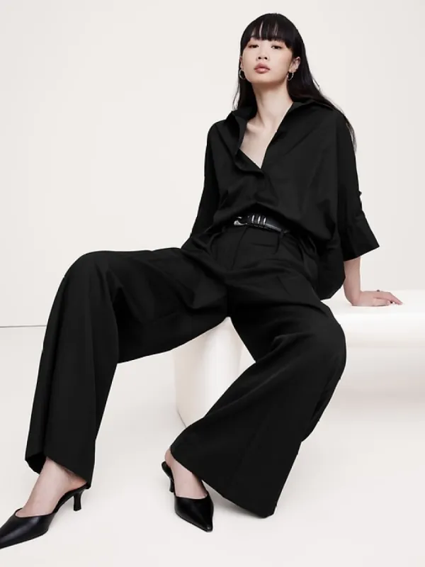 The Oversized Popover Top sold by Banana Republic