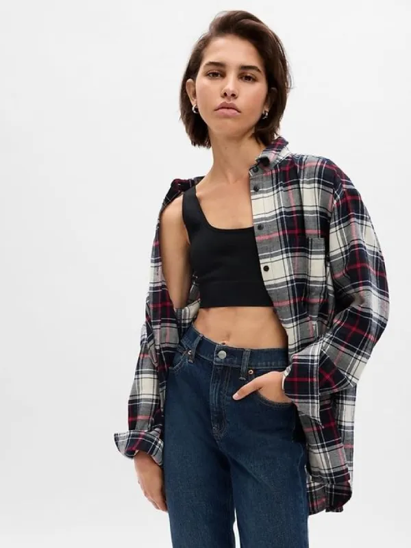 Flannel Big Shirt sold by GAP