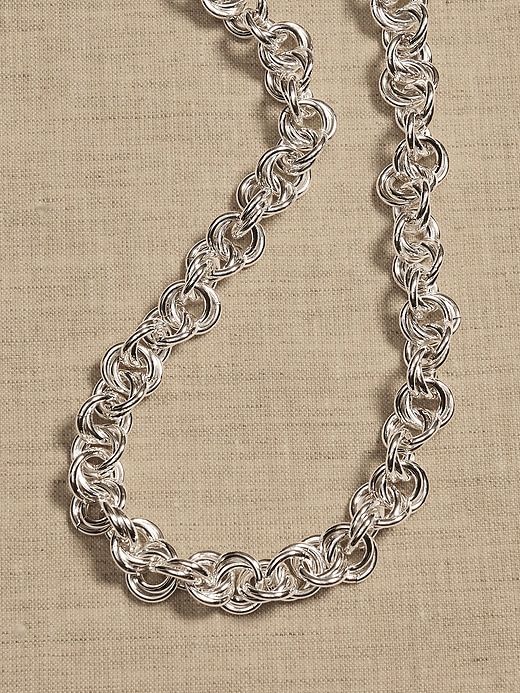 Ravena Link Necklace | Aureus + Argent sold by Banana Republic