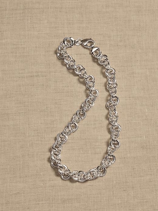 Ravena Link Necklace | Aureus + Argent sold by Banana Republic product image thumbnail 3
