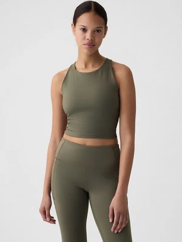 GapFit High Neck Cropped Brami sold by GAP