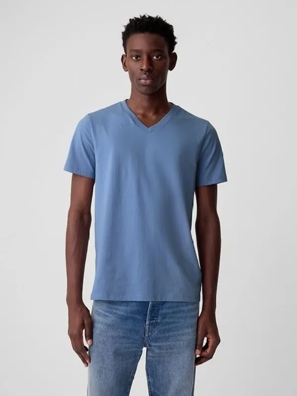 Jersey V-Neck T-Shirt sold by GAP