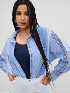 Stripe Big Shirt sold by GAP