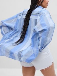 Stripe Big Shirt sold by GAP