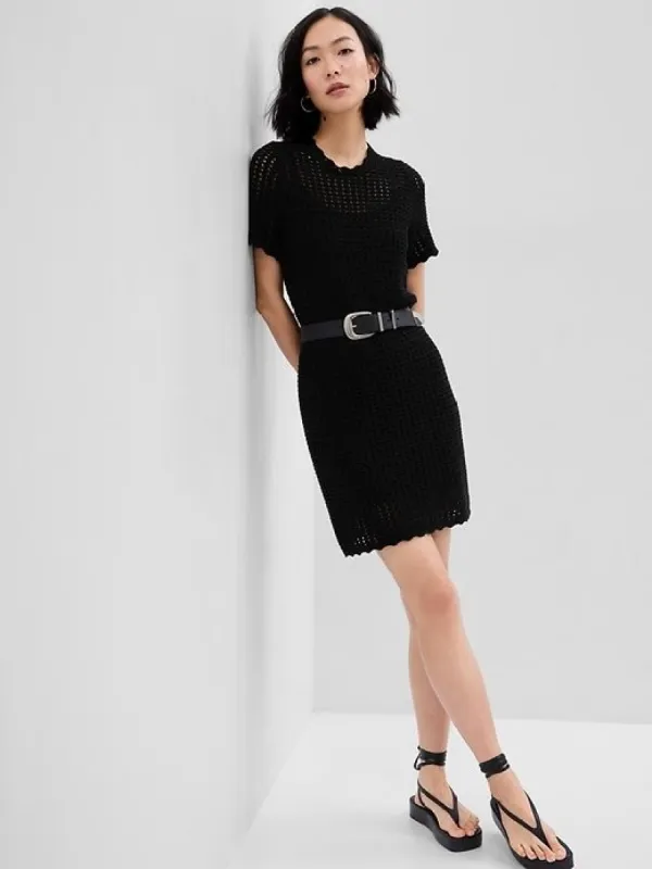 Crochet Mini Dress sold by GAP