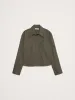 The Boxy Crop Shirt sold by Banana Republic