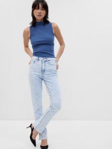 High Rise Split-Hem Vintage Slim Jeans sold by GAP