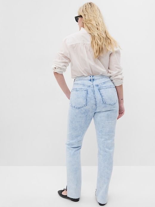 High Rise Split-Hem Vintage Slim Jeans sold by GAP product image thumbnail 5