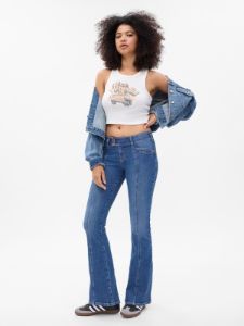 Low Rise Y2K Flare Jeans sold by GAP