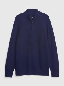 CashSoft Half-Zip Pullover sold by GAP