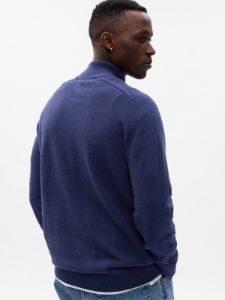 CashSoft Half-Zip Pullover sold by GAP