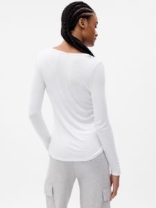 GapFit Mini Rib V-Neck T-Shirt sold by GAP