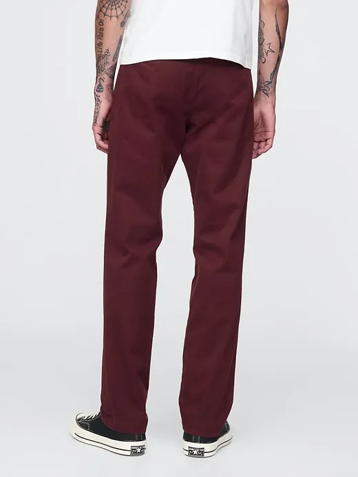Modern Khakis in Straight Fit with GapFlex sold by GAP product image thumbnail 4
