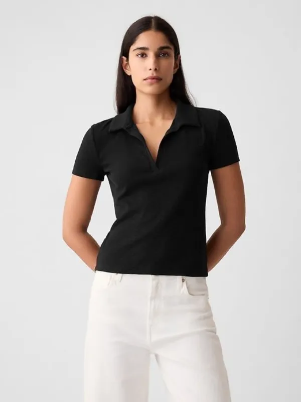 Essential Rib Polo Shirt sold by GAP