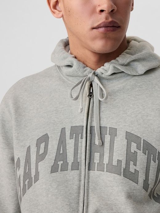 Gap Logo Full-Zip Hoodie sold by GAP product image thumbnail 4