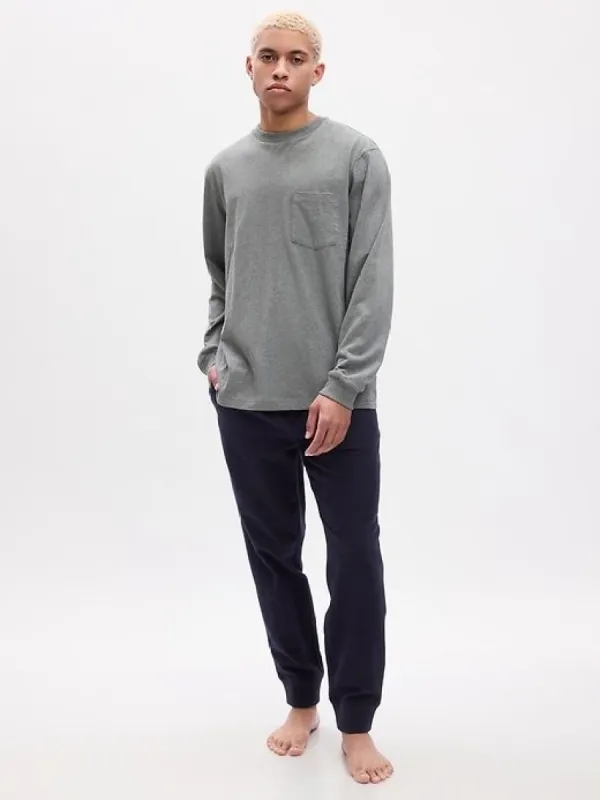 Flannel PJ Joggers sold by GAP