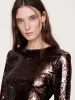 Stretch-Sequin Mini Dress sold by Banana Republic