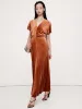 Bias-Cut Velvet Maxi Dress sold by Banana Republic