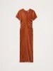 Bias-Cut Velvet Maxi Dress sold by Banana Republic