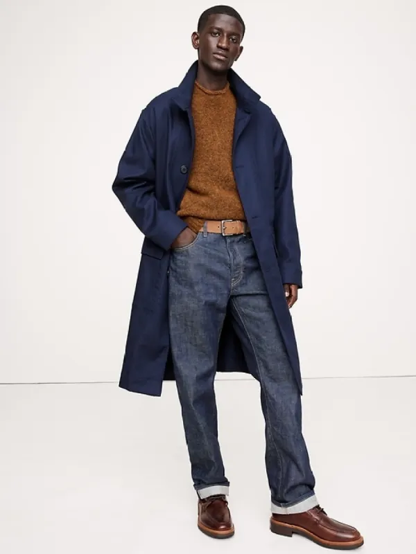 Alpaca-Wool Blend Crew-Neck Sweater sold by Banana Republic