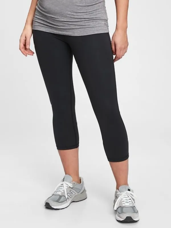 Maternity GapFit Blackout Under-Belly Capris sold by GAP