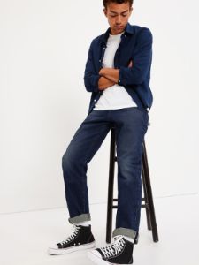 '90s Original Straight Fit Selvedge Jeans sold by GAP