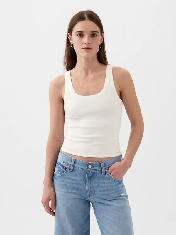 Modern Cropped Tank Top sold by GAP