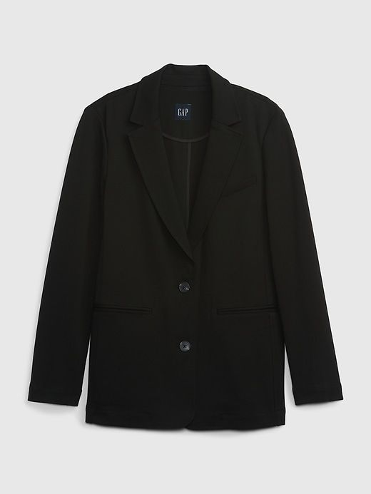 Relaxed Ponte Blazer sold by GAP product image thumbnail 4