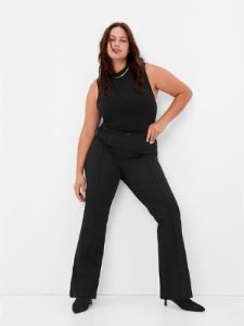 High Rise BiStretch Flare Pants sold by GAP