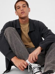 Organic Cotton Button Fly '90s Original Straight Fit Jeans sold by GAP