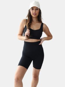Ingrid and Isabel Postpartum Bike Short sold by GAP