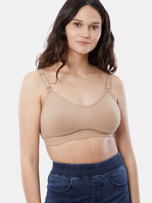 Ingrid and Isabel Maternity Cooling Nursing and Pumping Bra sold by GAP product image thumbnail 4