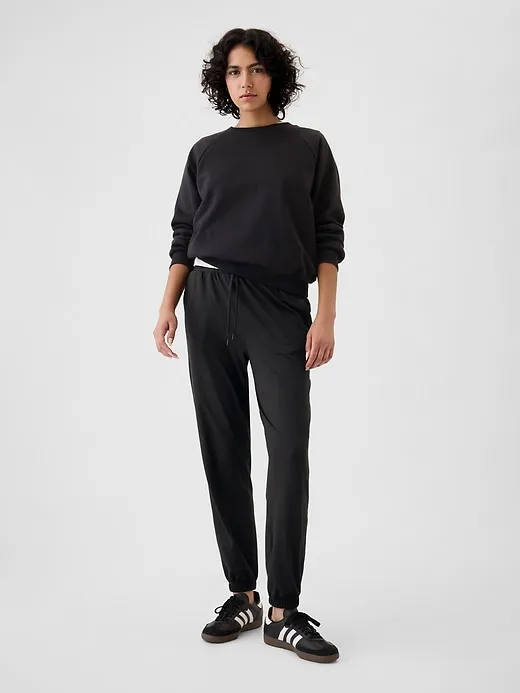 GapFit Lightweight Brushed Jersey Joggers sold by GAP