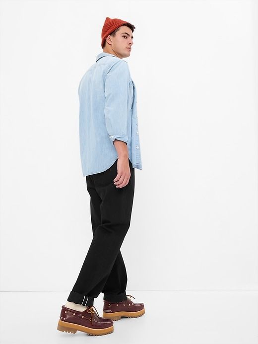 '90s Original Straight Fit Selvedge Jeans sold by GAP product image thumbnail 2