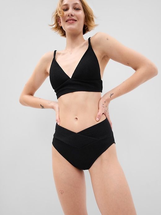 Rib Crossover Bikini Bottom sold by GAP product image thumbnail 3
