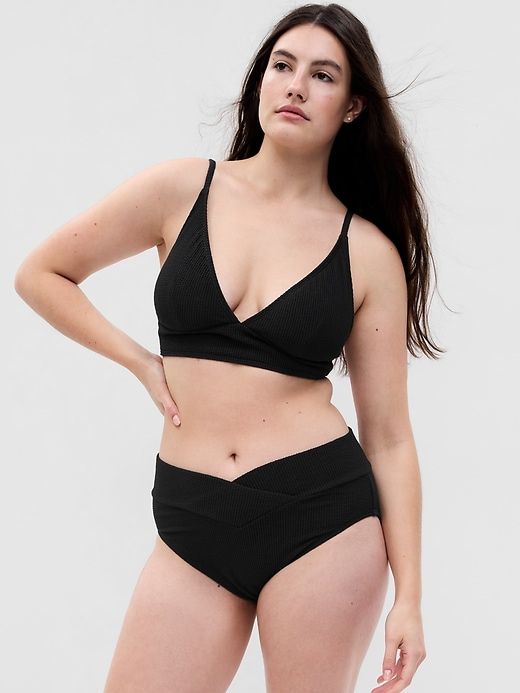 Rib Crossover Bikini Bottom sold by GAP product image thumbnail 4