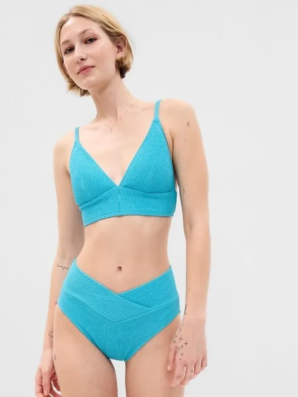 Rib Crossover Bikini Bottom sold by GAP