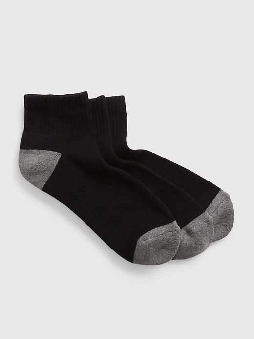 Quarter Crew Socks (3-Pack) sold by GAP