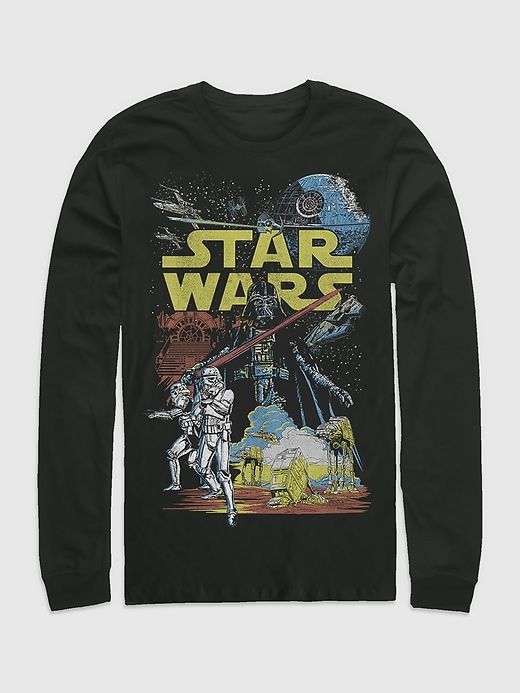 Star Wars Vintage Graphic Long Sleeve Tee sold by GAP