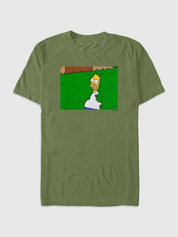 Homer Simpson Bushes Graphic Tee sold by GAP